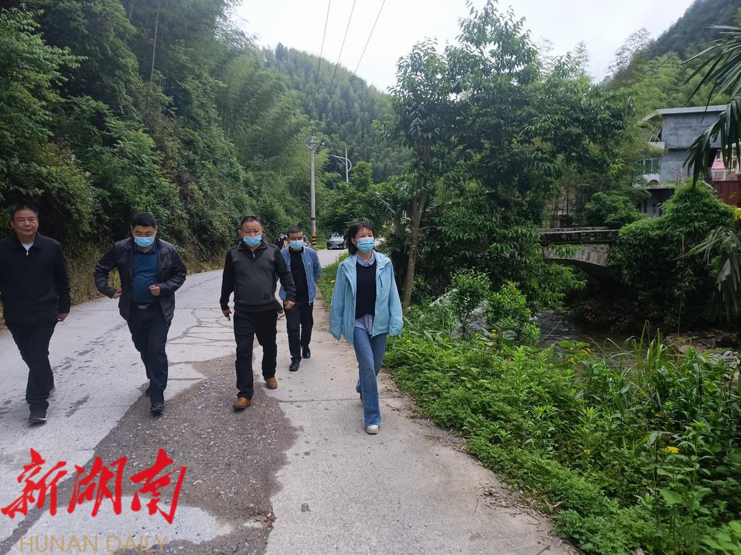 王慧敏到茅坪镇开展巡河工作_邵阳头条网